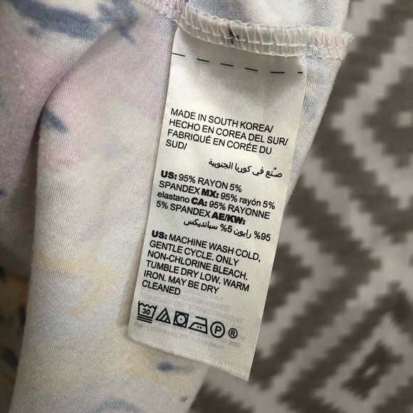 Chico’s Paisley Patterned Short Sleeve Jersey Knit T Shirt Dress - Picture 6 of 6